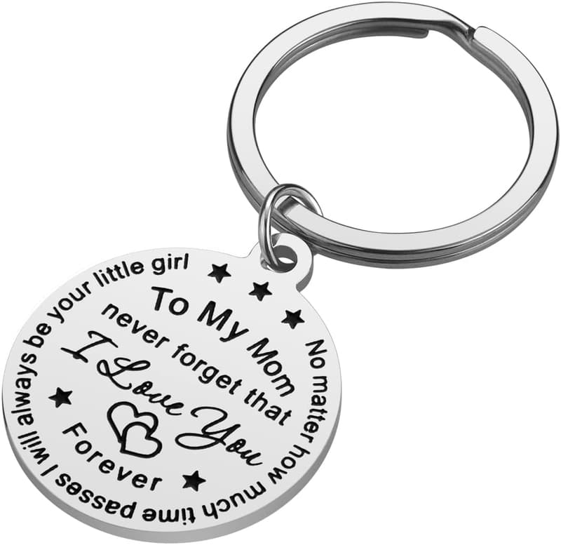 Christmas Keychain Set for Parents - Gifts from Daughter