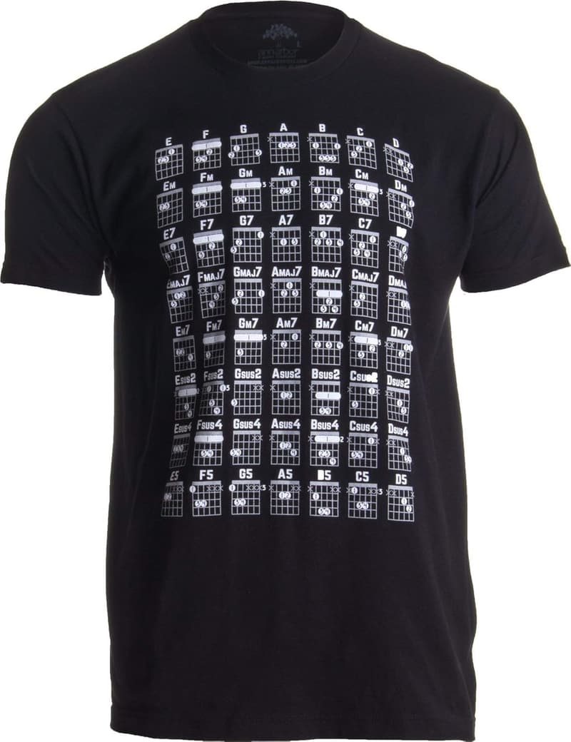 Guitarist Music T-Shirt for Men & Women - Acoustic & Electric