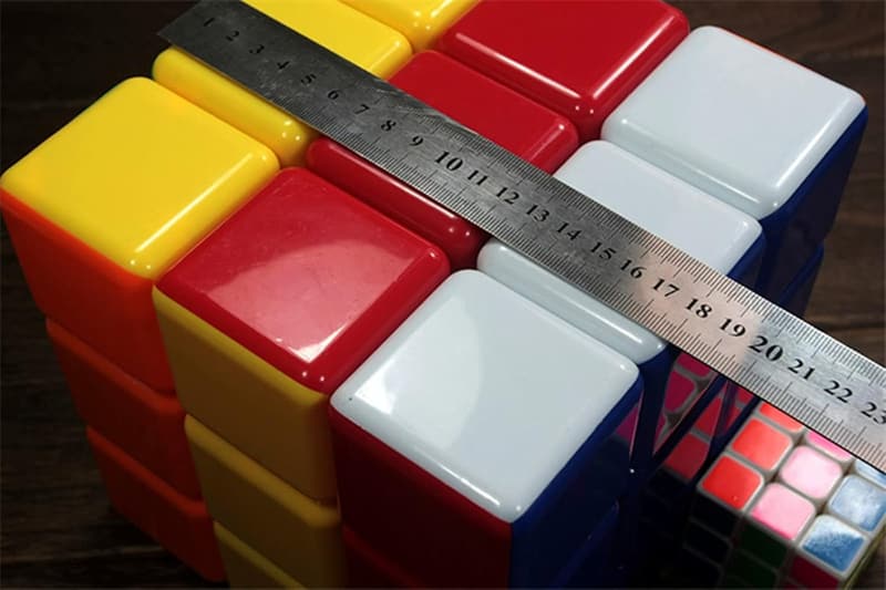 3D Sensory Puzzle - Giant 18CM Speed Cube Toy Gift for Kids & Adults