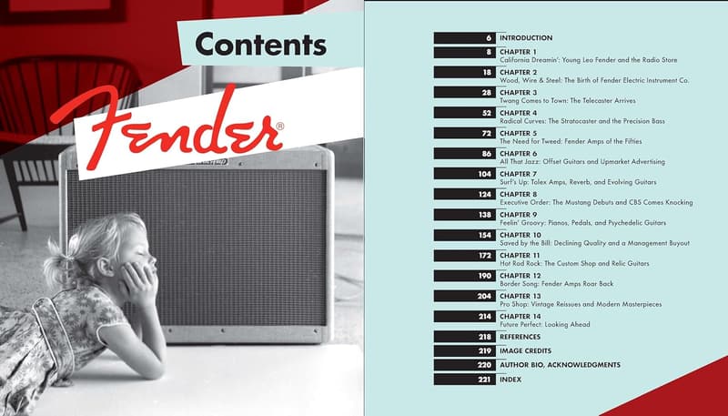 Fender: Official Illustrated Guitar History Book