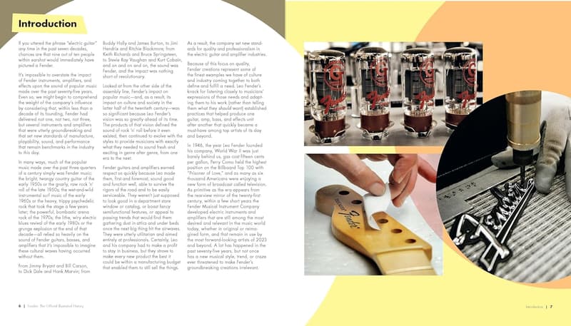 Fender: Official Illustrated Guitar History Book
