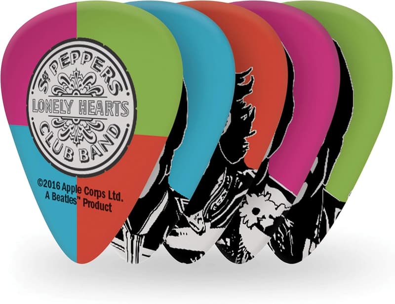 Sgt. Pepper Collectible Guitar Picks - D'Addario Heavy Picks