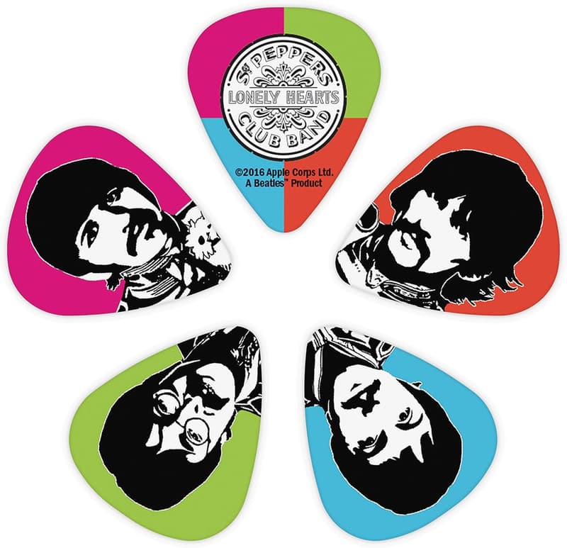 Sgt. Pepper Collectible Guitar Picks - D'Addario Heavy Picks