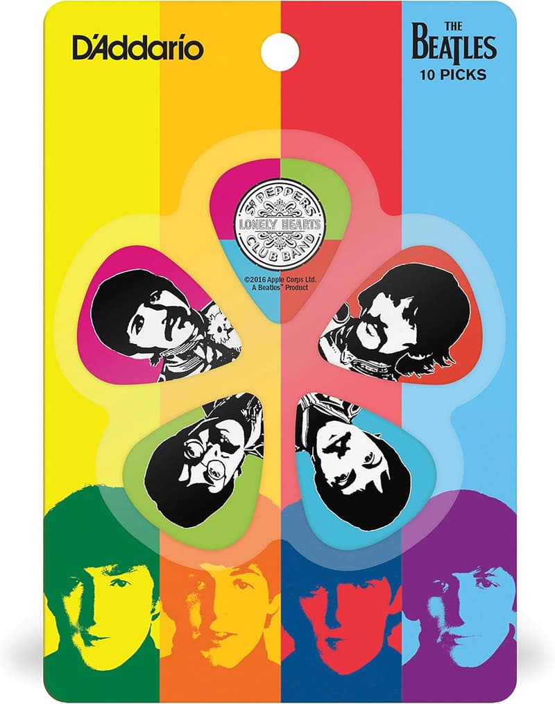 Sgt. Pepper Collectible Guitar Picks - D'Addario Heavy Picks