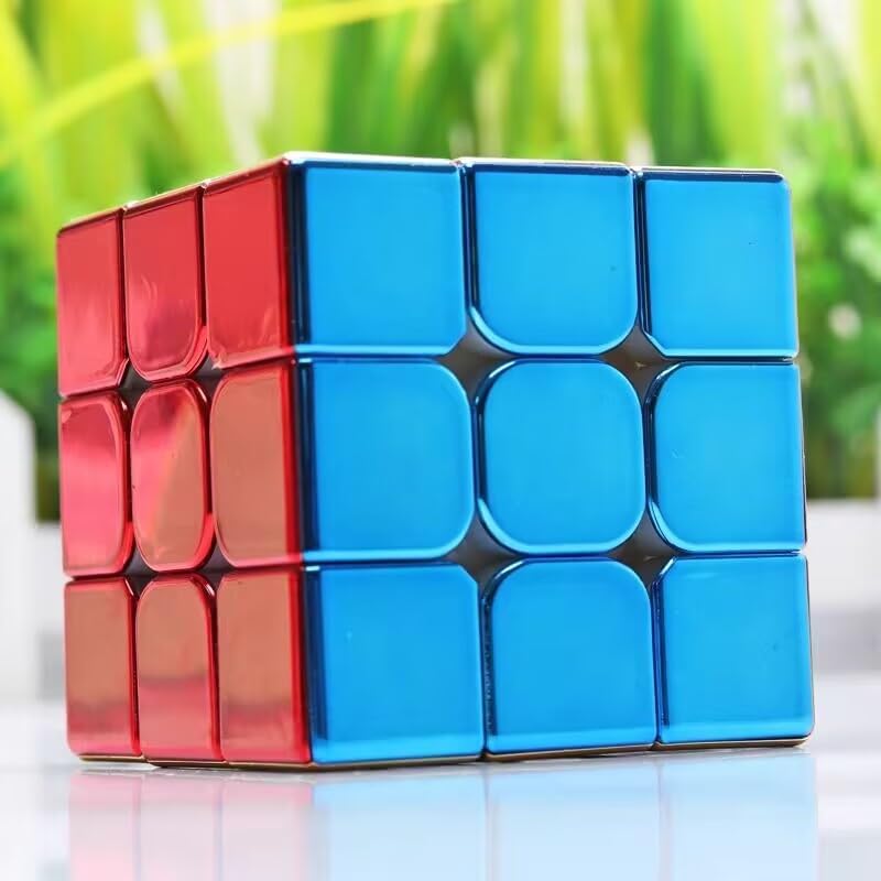 ShengShou Metallic 3x3 Speed Cube - Stickerless Reflective Design