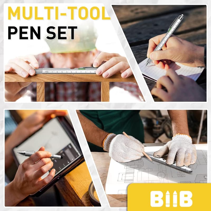 Father's Day 9-in-1 Multitool Pen - Personalized Gift for Dad