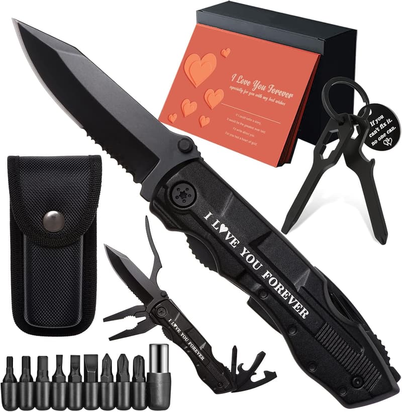 Christmas Multitool Pocket Knife Gift for Men