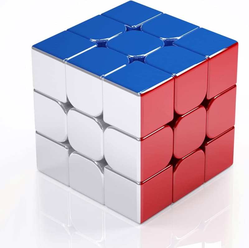 Magnetic Reflective Mirror Speed Cube Puzzle for Boys