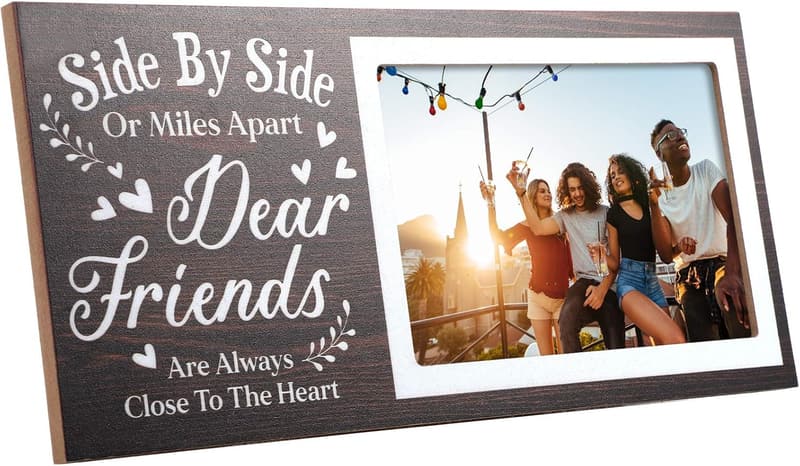 Graduation Day Photo Frame for Long-Distance Friends - Brown