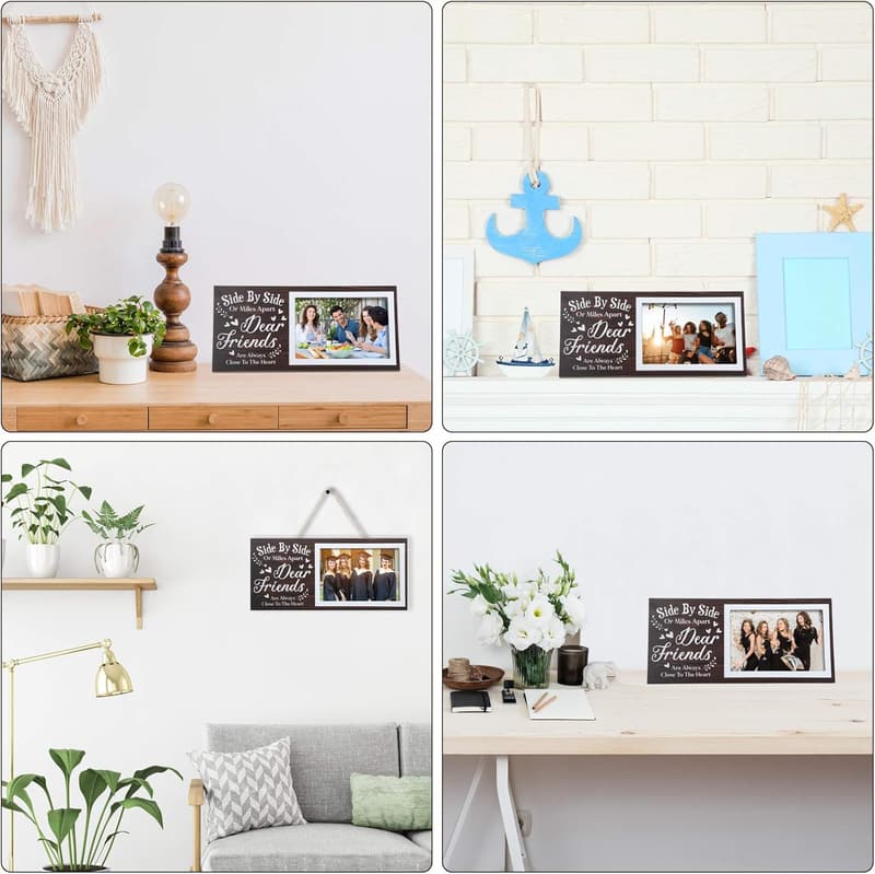 Graduation Day Photo Frame for Long-Distance Friends - Brown