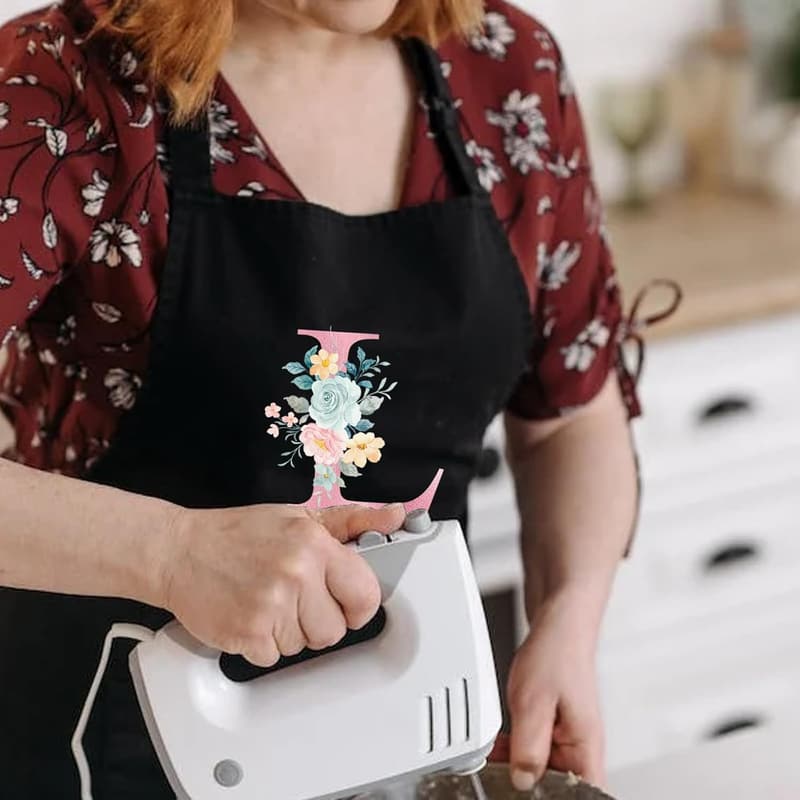 Cute Personalized Apron for Women with Pockets