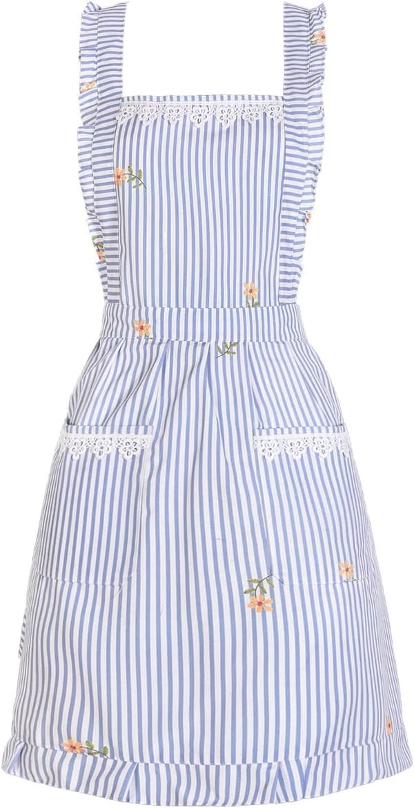 Cute Chef Apron for Women with Pockets - Perfect Gift for Mother's Day
