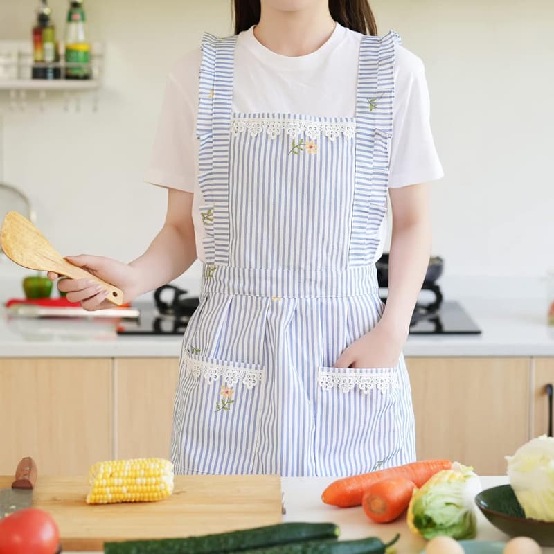 Cute Chef Apron for Women with Pockets - Perfect Gift for Mother's Day