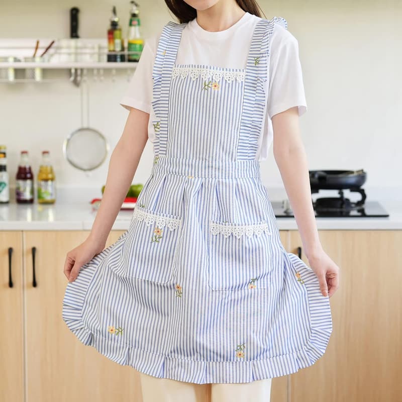 Cute Chef Apron for Women with Pockets - Perfect Gift for Mother's Day
