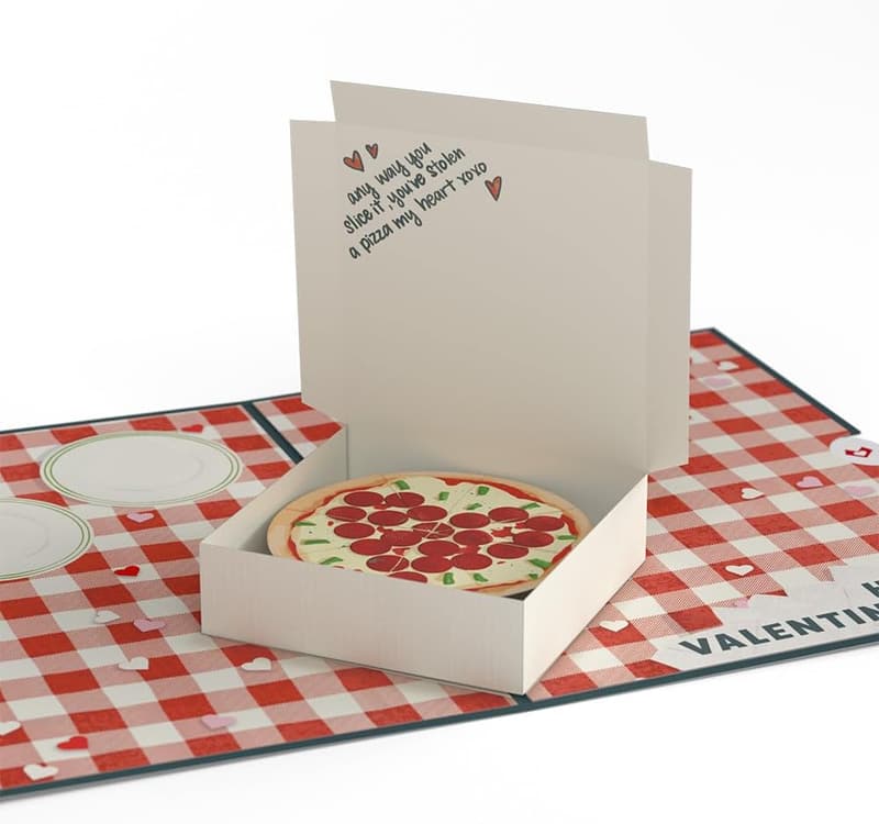 Valentine's Day 3D Pop-Up Card - 