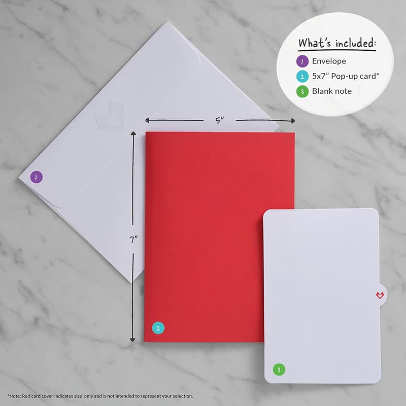 Valentine's Day 3D Pop-Up Card - 