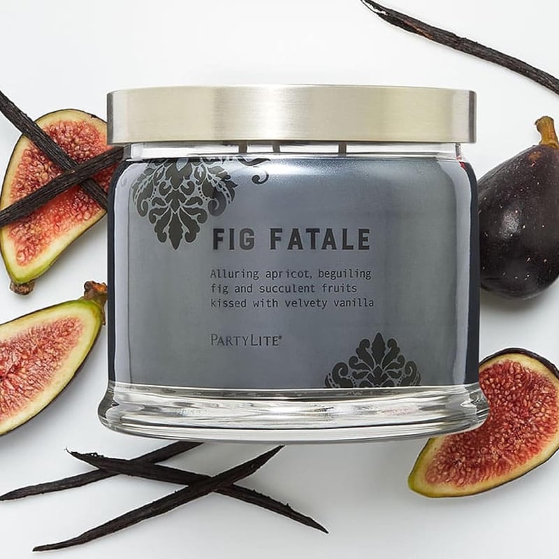 Scented Candle with Fig & Fruit Notes, 45-Hour Burn Time