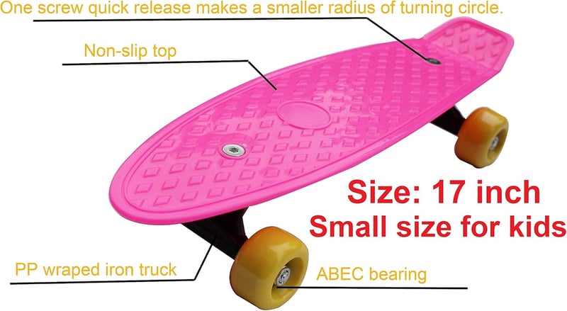 Mini Cruiser Skateboard for Beginners