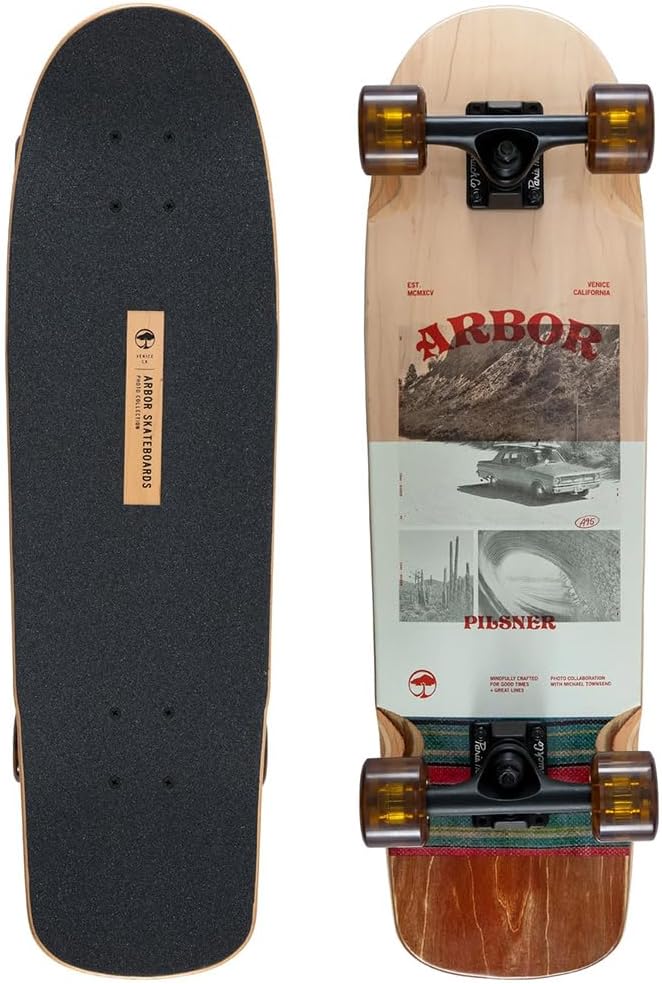 Pilsner Photo Cruiser Skateboard, 28.75