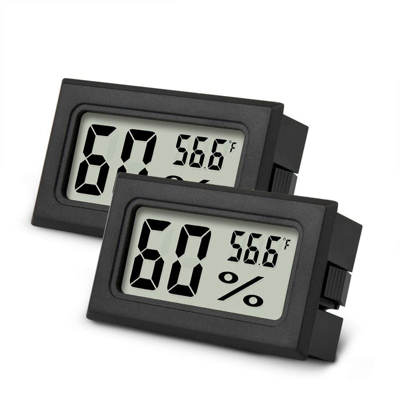 Indoor Digital Humidity & Temperature Gauge Set