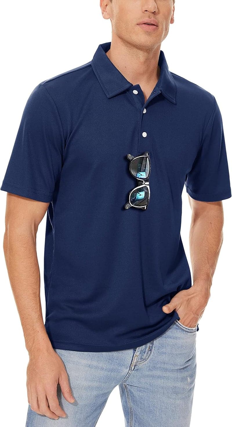 Men's Quick-Dry Polo Shirt for Golf