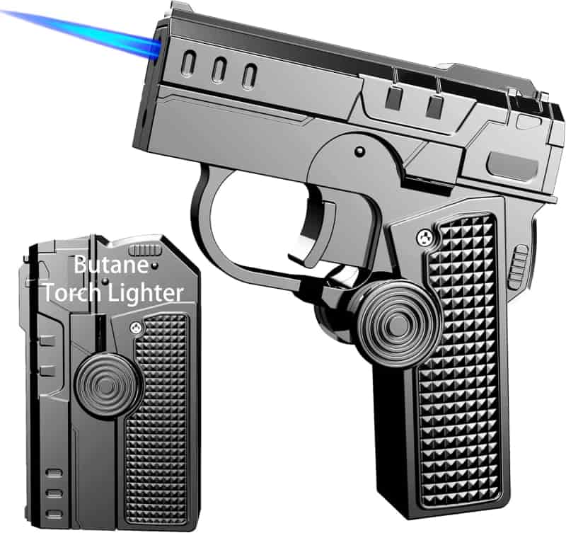 Camping Windproof Butane Torch Lighter for Men