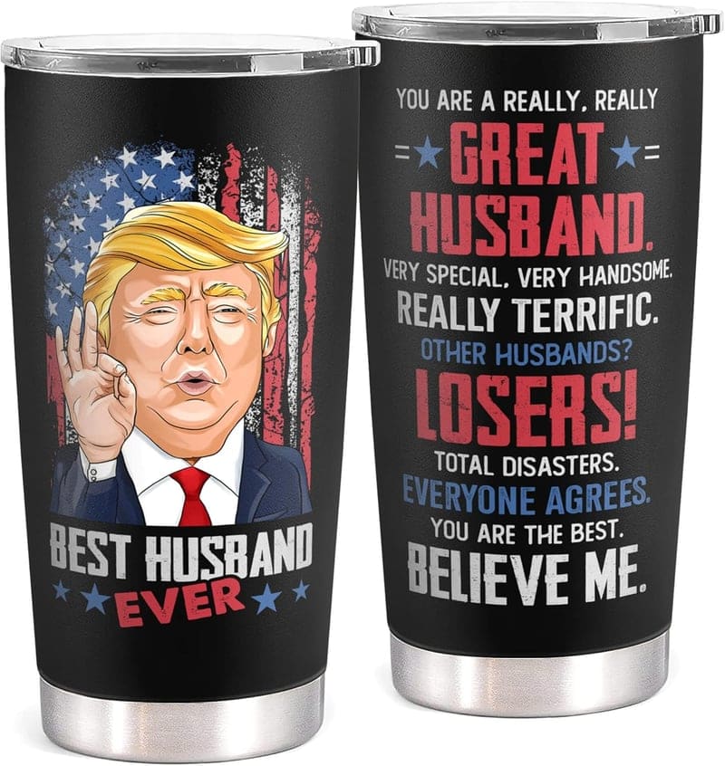 Father's Day 20 Oz 2-Sided Tumbler for Husband