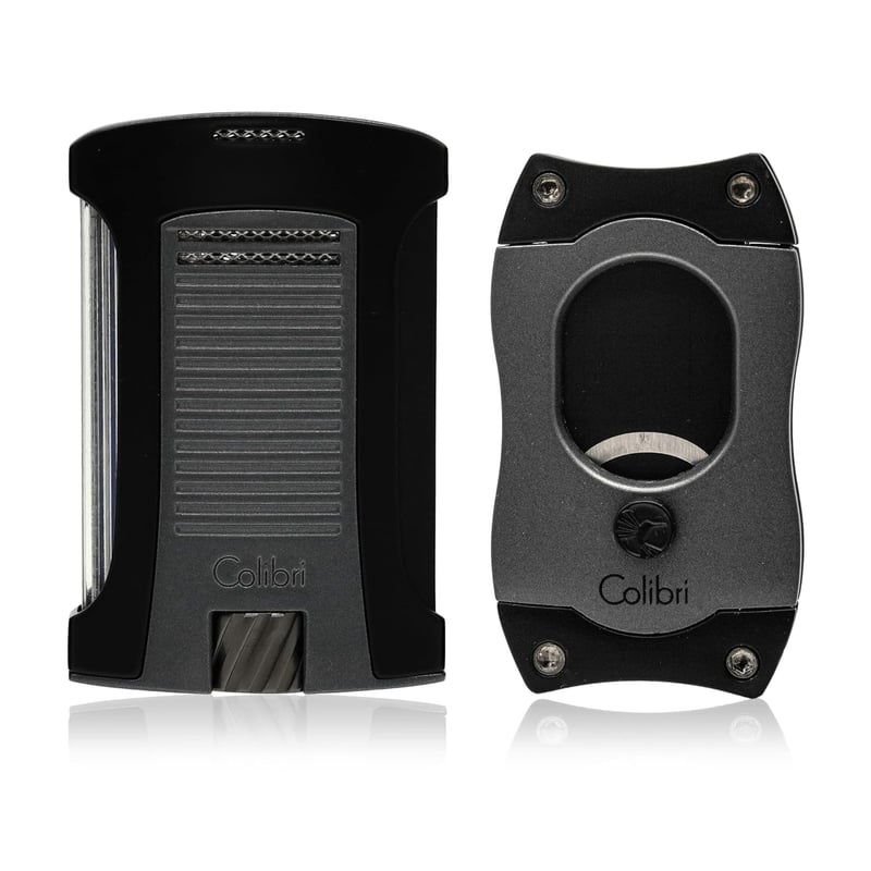 Gift Set with Colibri Daytona & S-Cut (Charcoal)