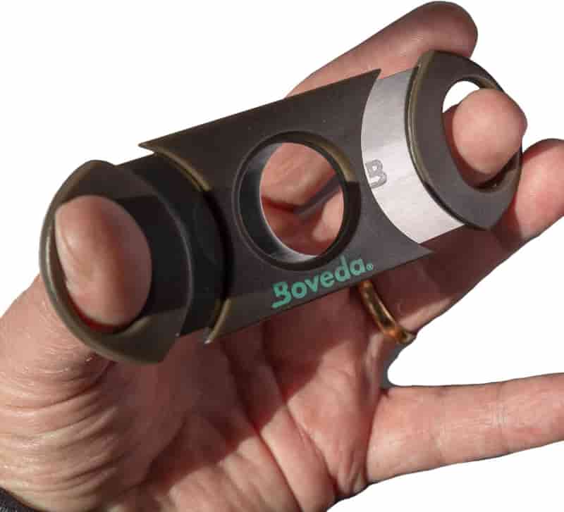Cigar Cutter with Stainless Steel Double-Guillotine