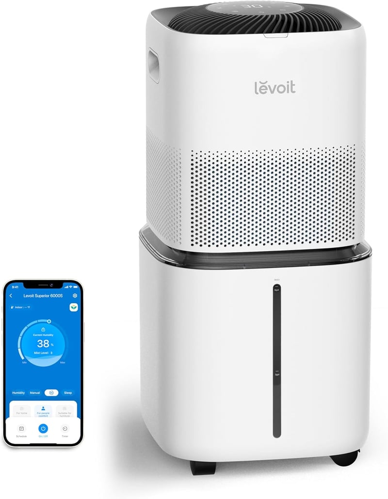 Home Smart Humidifier with Quiet Sleep Mode