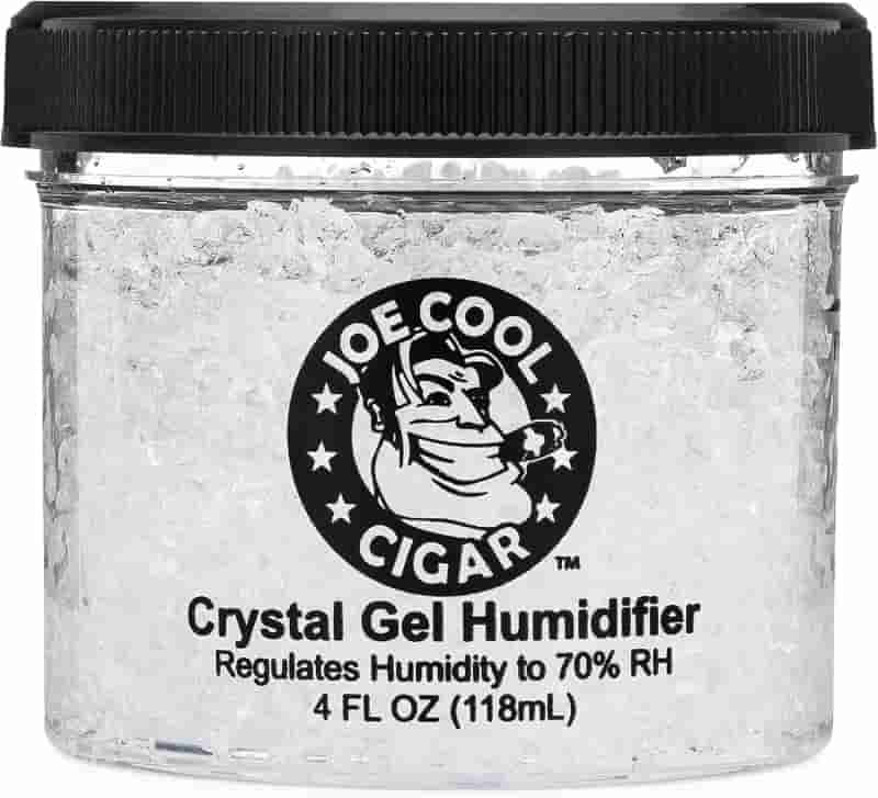 Cigar Humidor Crystal Gel Humidifier, 4oz Jar
