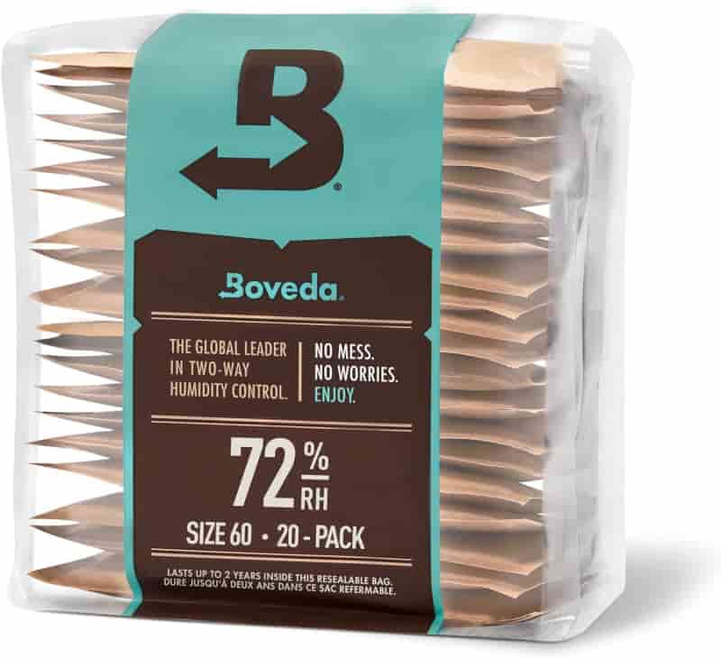 72% Humidity Control Packs, 20-Pack for Wood Humidifiers