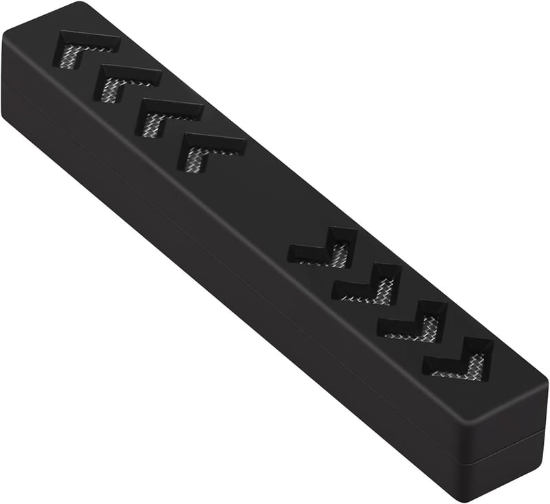 Black Cuboid Cigar Humidifier