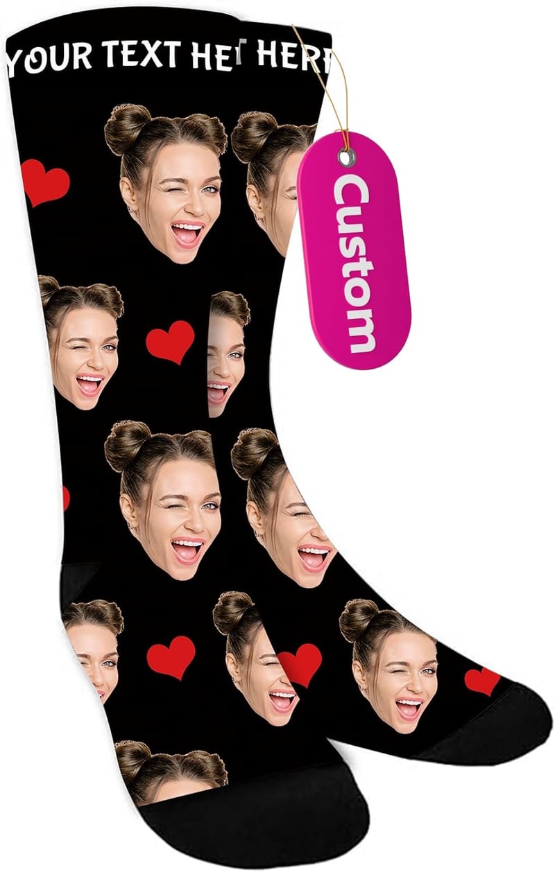 Custom Photo Socks for Men