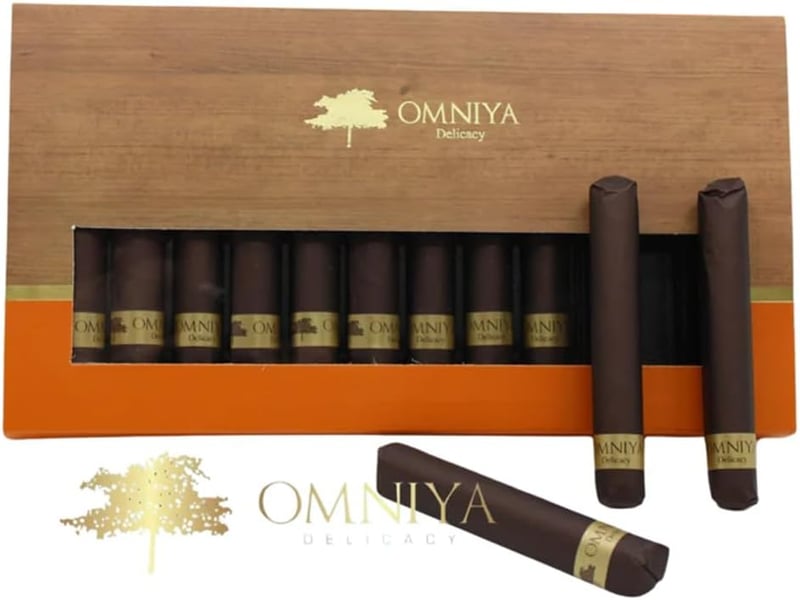 Chocolate Cigar Gift Box, 5.82 oz, 12 Pieces