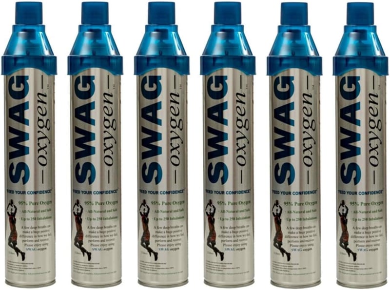 Natural Flavored Oxygen Can, 200+ Inhalations