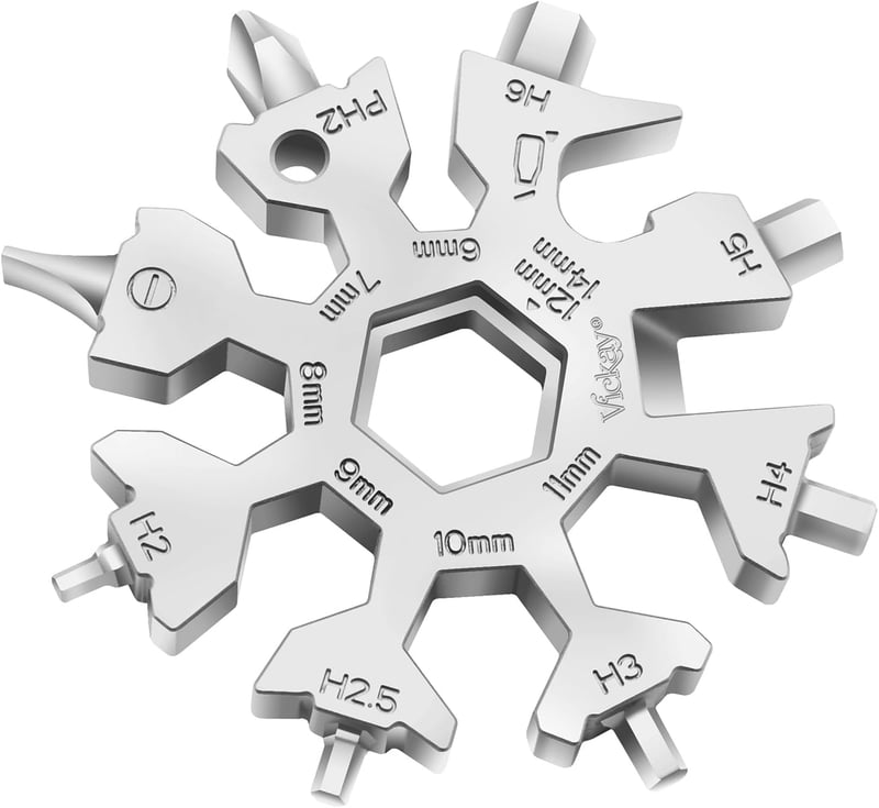 Camping EDC Snowflake Multi-Tool Gadget for Men
