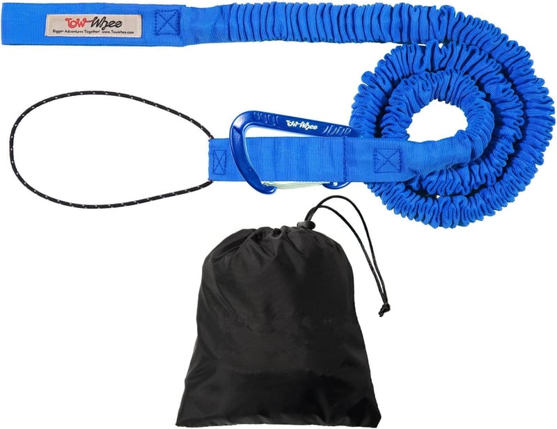 All-Season Bike Bungee Tow Rope - Made in USA