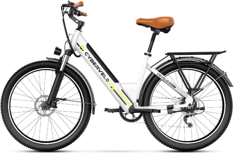 Electric Bike for Adults: 80-Mile Range, Removable Battery