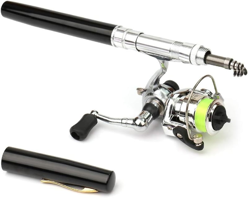Mini Telescopic Fishing Rod & Reel Combo Set