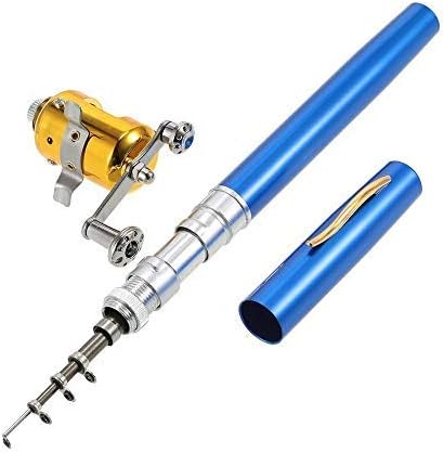 Mini Aluminum Pocket Fishing Rod & Reel Combo