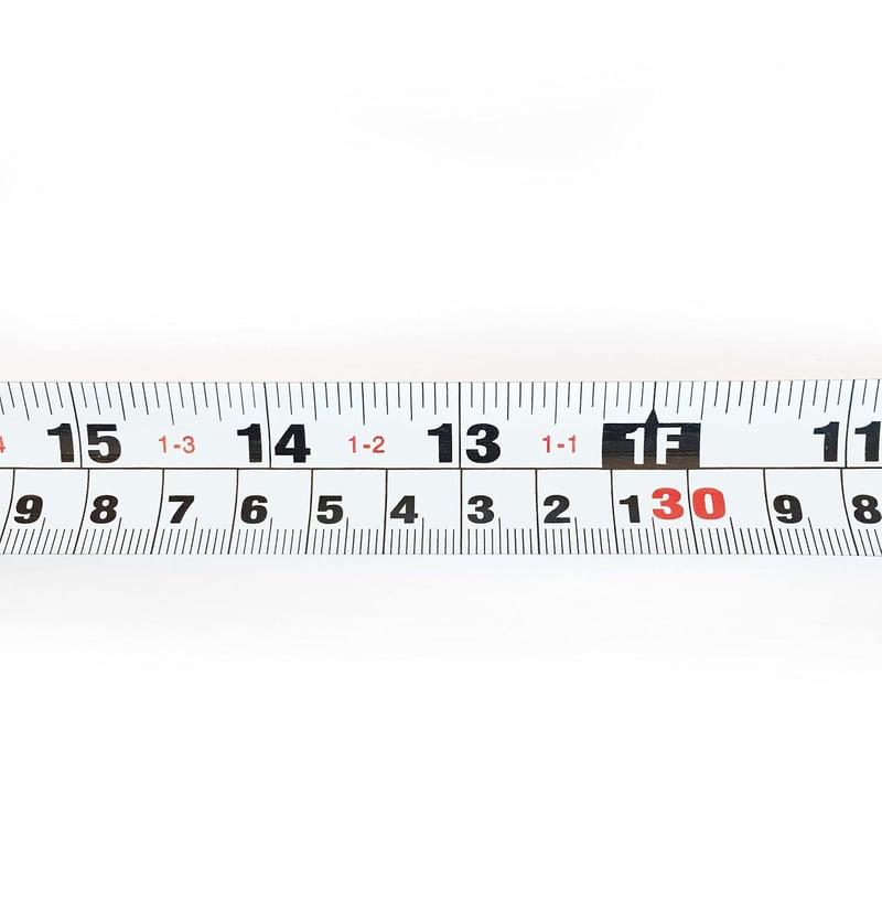 Left-Handed Hi-Vis 25ft Tape Measure