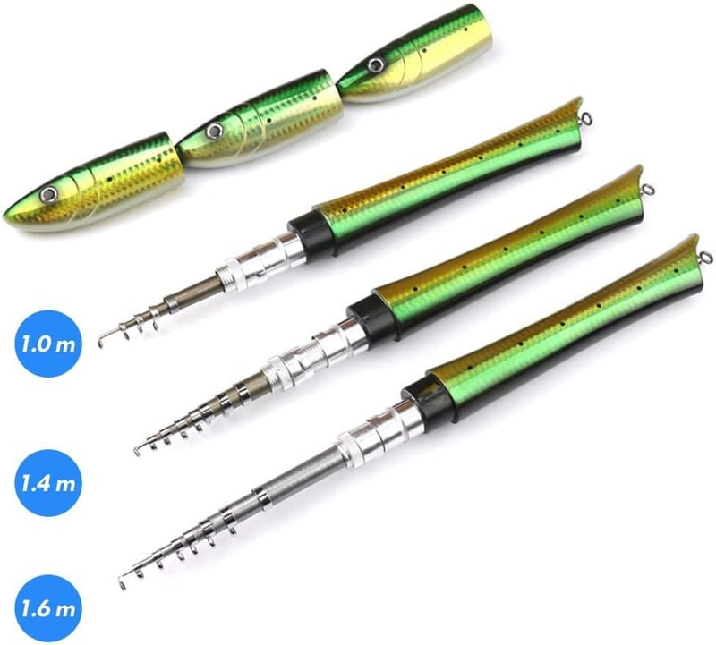 Pocket Pen Fishing Rod Set, 55