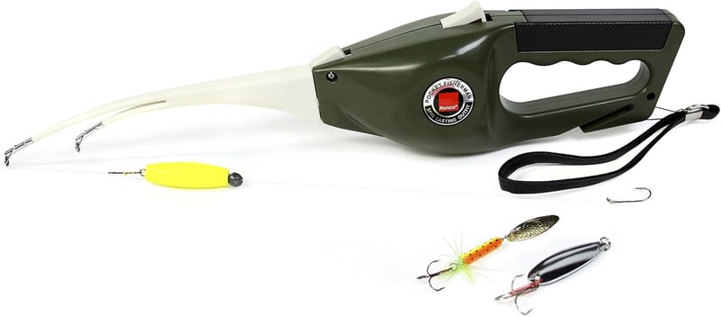 Ronco Portable Spin Casting Rod - Compact, Foldable Combo