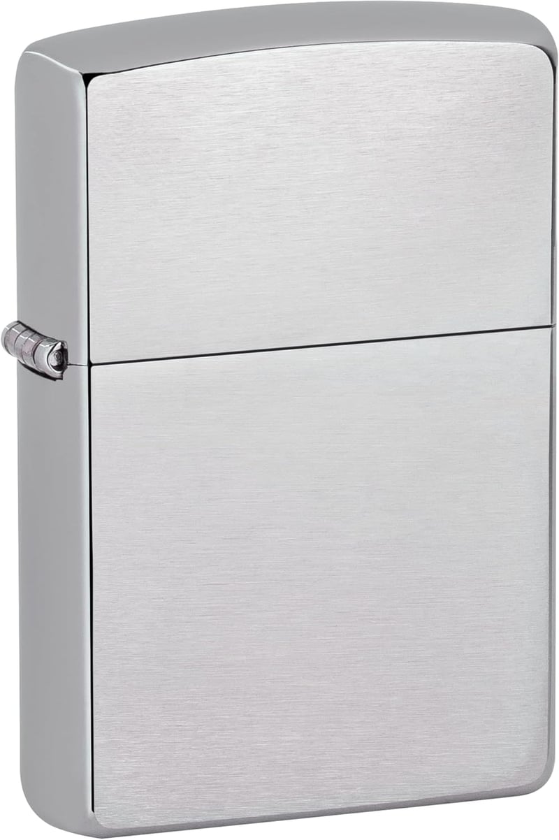 Classic Brushed Chrome Zippo Lighter