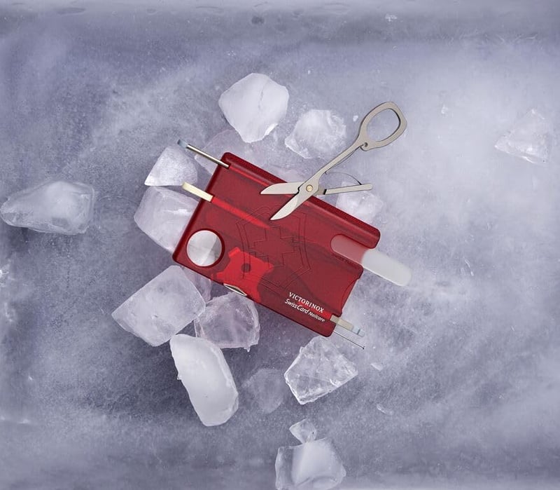 Swiss Card Classic, 10-Function Ruby Pocket Tool