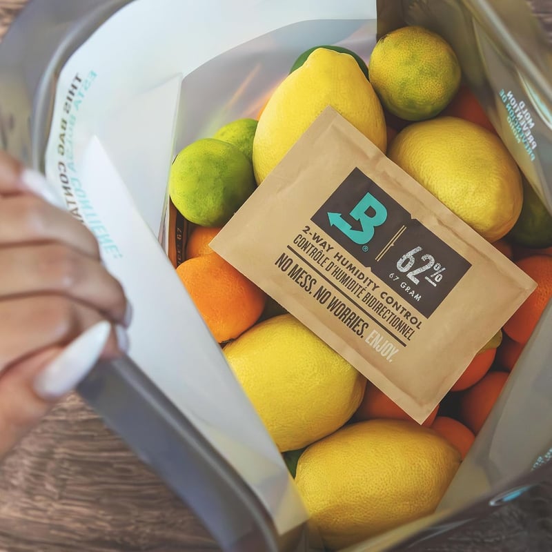 Boveda 62% RH Curing Bags, 5-Pack, 16