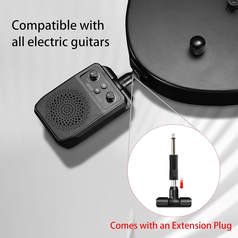 Mini Bluetooth Guitar Amp with Built-in Effects