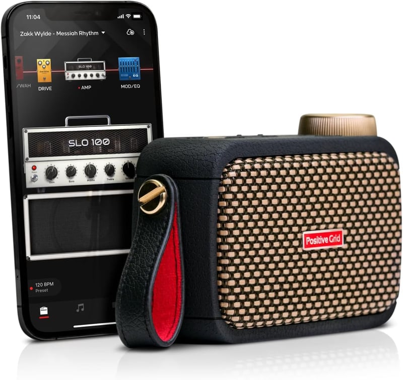 Portable Smart Guitar Amp & Bluetooth Speaker