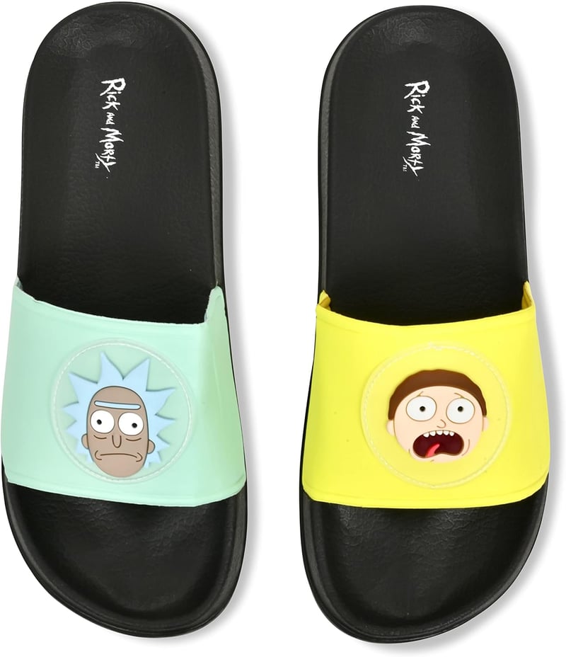 Rick and Morty Men's Slides - Licensed Character Design